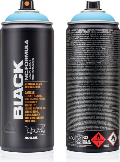 Montana BLACK 5020 Baby Blue spuitbus 400ml
