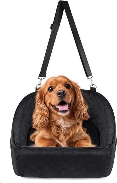 Honden Autostoel - Auto Nest - Veilig Reizen - Trillingsdempend Ontwerp - 41 x 27 x 7 cm - Enkel