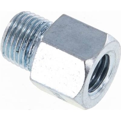 Staal Mannelijk R 1/8 Inch/Vertrouwelijk M8x1 Adapter 14mm [2 Stuks]