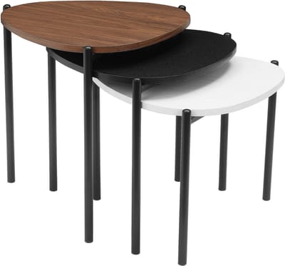 Alek-Salontafel - Set van 3 - Multicolor