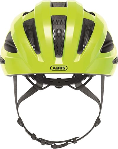 Fietshelm ABUS MACATOR MIPS signal yellow S - 51-55 cm - geel - Geschikt voor gebruik op elektrische fietsen - stadsfietsen - 290 g