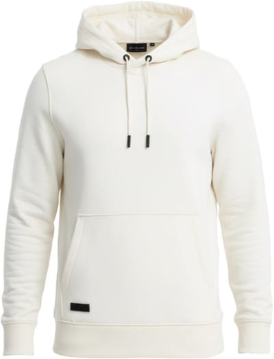 OMBRE Sweater - Regular Fit - Katoen - Lange Mouw Crème S
