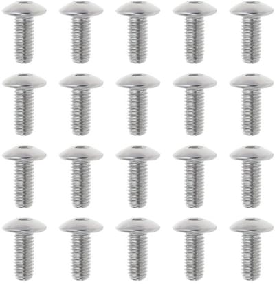 Allecto - M5x12mm Motorfiets Kuip Bevestiging Schroeven - 20 Stuks