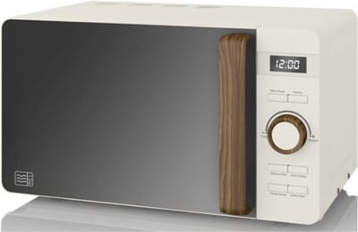 Thuys - Magnetron Wit 800W - 20L - 6 Vermogensstanden - 60 Min Timer - Ontdooifunctie - Scandinavisch Design voor Keuken