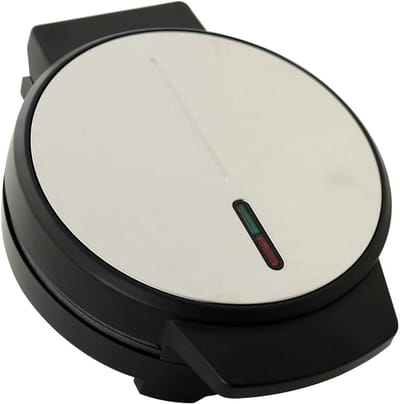 Wafelijzer - Wafelautomaat hartjes - Lekkere wafels bakken - 1000 Watt vermogen - Diameter 19 cm - Zwart