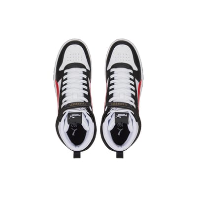 PUMA Unisex Rbd Game White-high Risk Red-black-team Gold Maat: 36 | Trainingsschoenen Outlet | Unisex | Zwart