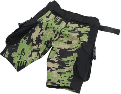 Dailygoods- Duikshorts 2.5mm Thermisch Isolerend - Heren Duikshorts - Waterdicht - Flexibel - Opbergvak - Versterkte Stiksels - Wetsuit