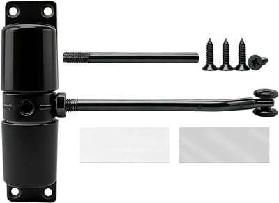 Automatic Door Closer Room Door Front Door Closer Garden Gate Black Outdoor Door Closer Interior Door Shutter Door - ShopVlot
