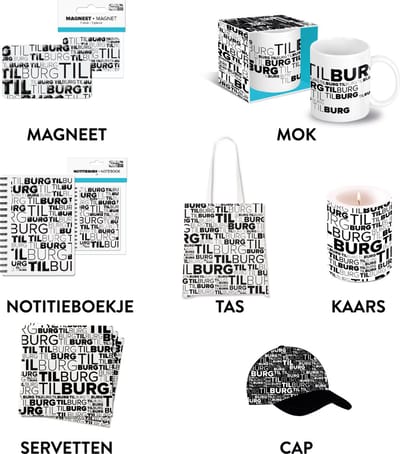 Tilburg voordeelpakket - Souvenirs Nederland - Cadeau man en vrouw