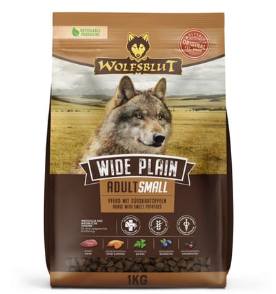 Wolfsblut Wide Plain Adult S-Breed - 5 x 1 kg - Voordeelverpakking