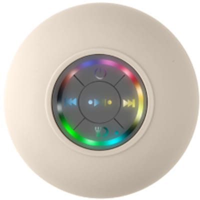 Draadloze Speaker - Bluetooth Speaker Draagbare Speaker - Muziek Luisteren - Waterdicht Ontwerp - 9x9x5 cm - Wit