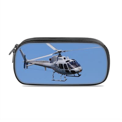 Helikopter potloodtas, compact en grote capaciteit, nieuwe mechanische print, perfect verjaardagscadeau voor jongens en meisjes die naar school gaan