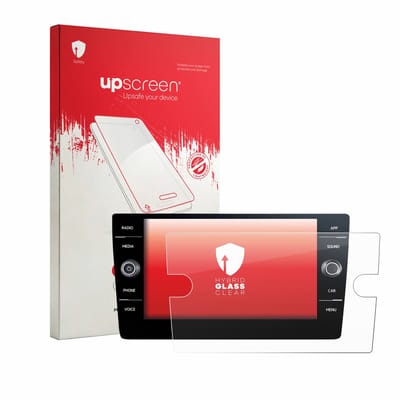 upscreen - Screenprotector voor Volkswagen T6.1 California Discover Media 8" (2020-2024) - Folie Beschermfolie Beschermglas transparant
