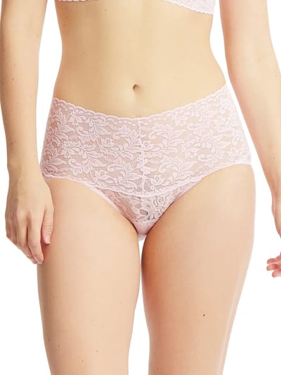 Hanky Panky Retro Lace V-Kini Roze XL