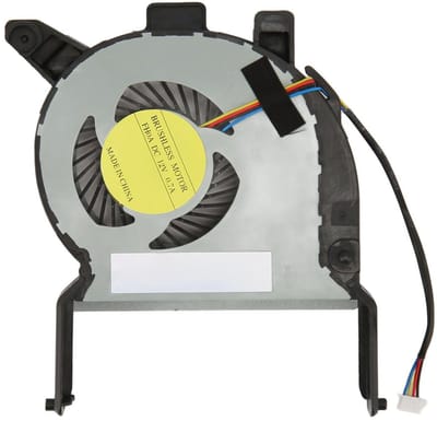 Dailygoods - Laptop CPU-koelventilator - Vervangingsventilator - Eenvoudig Te Gebruiken - 4-pins Voedingsconnector - Geschikt voor EliteDesk 800 - Alu...
