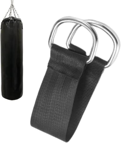 Hangmat Boombanden - Boomriem Verlenging - Buiten Ontspannen - Stevig Nylon Materiaal - 33.5 cm Lengte - Zwart
