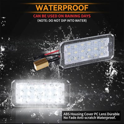 Kentekenplaatverlichting - LED Verlichting - Auto Verlichting - Foutloos Canbus Ontwerp - 11 x 6.4 x 4.4 cm