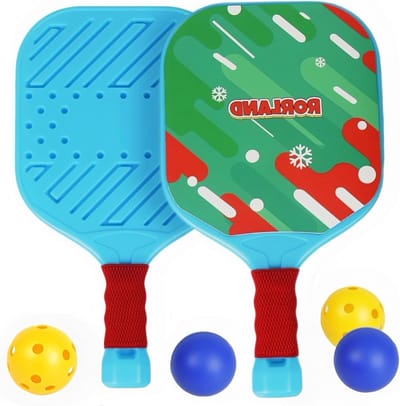 Pickleball Set - Rackets en Ballen - Sporten en Spelen - Lichtgewicht Constructie - 40 x 21 x 8 cm