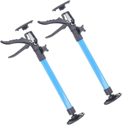 Telescopische Steunpalen voor Meubelinstallatie, 50 tot 115 cm, Handgereedschap voor Houtbewerking en Kastmontage, Efficiëntie en Ondersteuning