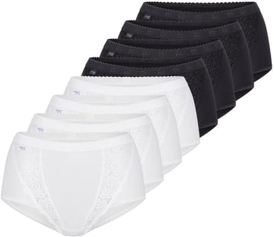 sloggi Dames maxi slip 8 pack Chic