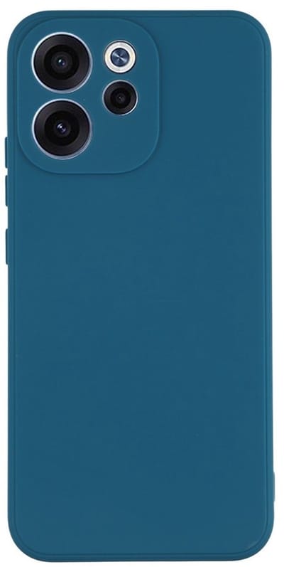 Coverup Hoesje - Geschikt voor OPPO Reno15 F Hoesje - Coverup Colour TPU Back Cover - Metallic Blue
