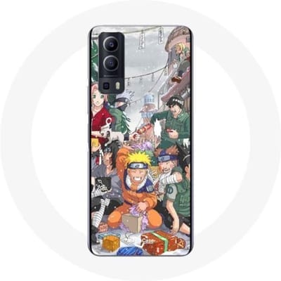 Coque pour Vivo Y72 Naruto Christmas Day Anime Manga