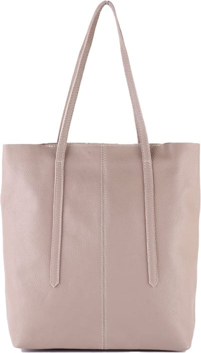 Giuliano shopper Felicia - Taupe - Dames - Made in Italy
