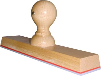 Grote Handstempel 180x40 Mm - Stempels - Stempels volwassenen - Snelle Levering