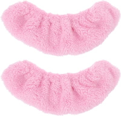 Schaatsbeschermers - Schaatshoezen Skatehoes - Schaatsen Beschermen - Fluwelen Voering Absorbeert Vocht - S 23 cm - Roze
