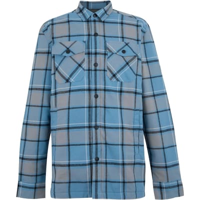 Spennith shacket shirt met fleece-voering voor heren