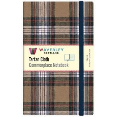 Stewart Modern Camel Genuine Tartan Cloth (Large)