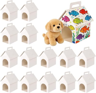 Dailygoods- Geschenkdoos 15 stuks - Doe-het-zelf - Huisvorm - Draagbare Feestcadeaus - Verjaardagsfeestje - Knutselen - Adoptie-evenementen - Cadeaubox
