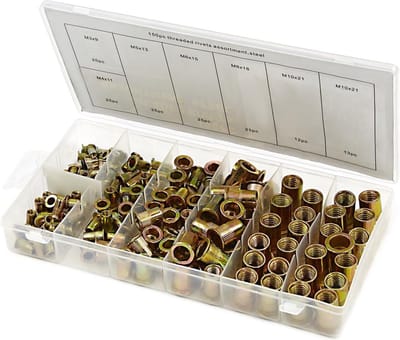 HBM 150 Delig Blindklinkmoeren Assortiment Staal
