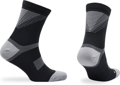 Norfolk Sportsokken - Anti Bacterieel Meryl Skinlife - Hardloopsokken - Fietssokken - Zwart - Maat 39-42 - Valencia SC