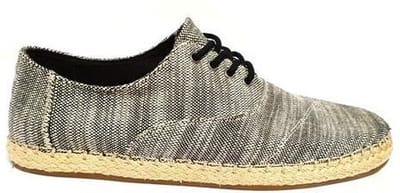 Toms Camino Veterschoen10007961 Light Grey Woven Maat 46