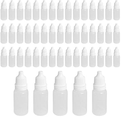 Dailygoody - Dripflessen - Lege plastic flessen - 50 stuks - 10ml tot