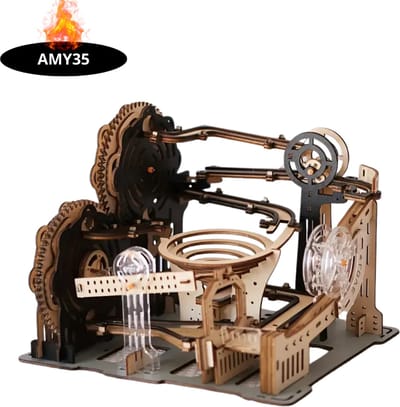Livano Bouwpakket Hout - Kinderen - Volwassenen - Bouwpakketten Volwassenen - Boot - Houten Puzzel - 3D - Mechanische Trackball