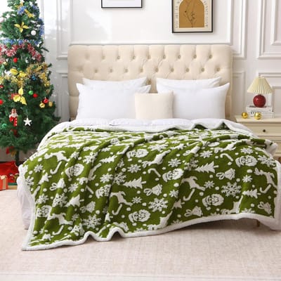 Luxe Flanellen Fleece Deken voor Bank en Bed (150x200 cm)