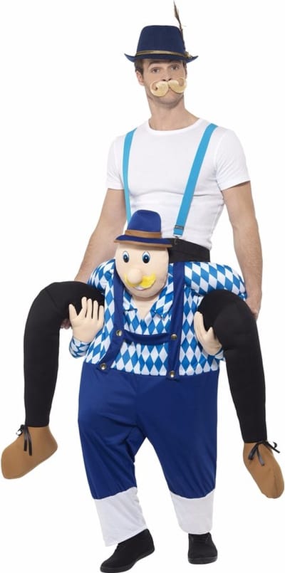 Verkleedkleding Tiroler draagt man - Oktoberfest funny verkleedpak