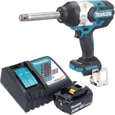 Makita DTW 1005 RF1 accu slagmoersleutel 18 V 1360 Nm 3/4" borstelloos + 1x oplaadbare accu 3.0 Ah + lader