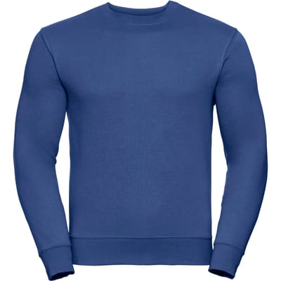 Russell Heren Authentieke Sweatshirt (Slimmer Cut) (Helder Koninklijk)