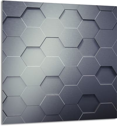 TMK ArtDeko - Snijplank Glas - 60x65 cm - Multifunctioneel - Hygiënisch