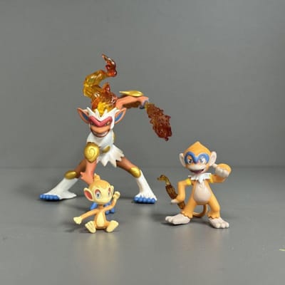Anime Pokemen Figuur Infernape Simiabraz Actiefiguren Pvc Verzameling Model Speelgoed Cadeaus brown