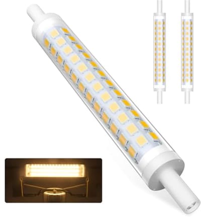 Dimbare R7S LED Lamp 118mm 9W Warm Wit 3000K - Vervangt Halogeenlamp van 90W