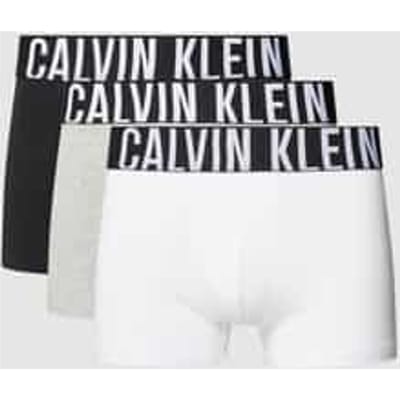 Calvin Klein Intense Power Cotton Trunks (3-pack) - heren boxers normale lengte - zwart - wit - grijs