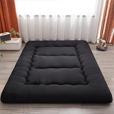 Japanse Futon Matras - Opklapbare Matras Tatami - Comfortabel Slapen - Huidvriendelijk Katoen - 100x200cm - P