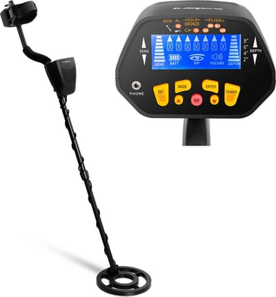 Metaaldetector - 120 cm / 18 cm - Ø 21,5 cm - Steinberg Systems
