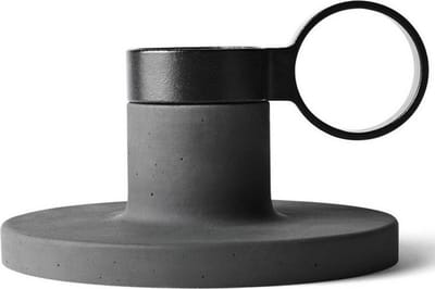 Menu - kandelaar - Weight by KiBiSi - donkergrijs beton