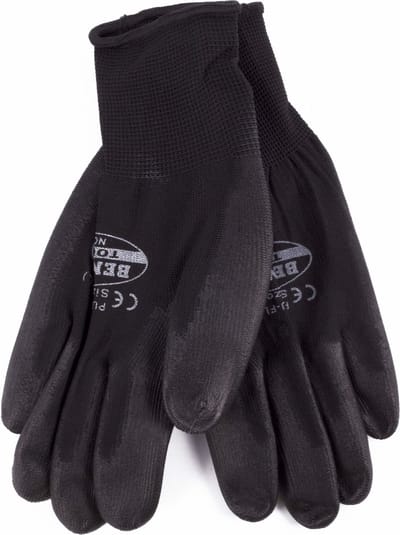 Benson Werkhandschoenen - Flexibele grip en comfort - Zwart - Maat XL