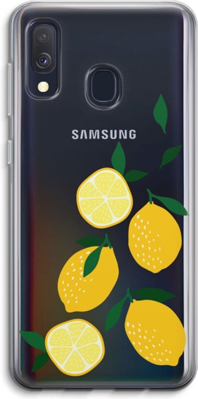 Case Company® - Hoesje geschikt voor Samsung Galaxy A40 hoesje - You're my lemon - Soft Cover Telefoonhoesje - Bescherming aan alle Kanten en Schermrand
